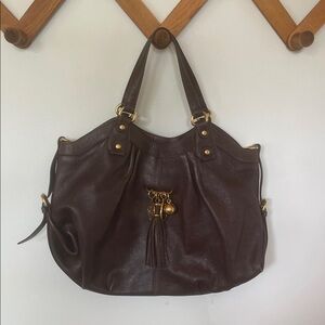 ETRO leather gorgeous hand bag from 2010 MADE IN ITALY